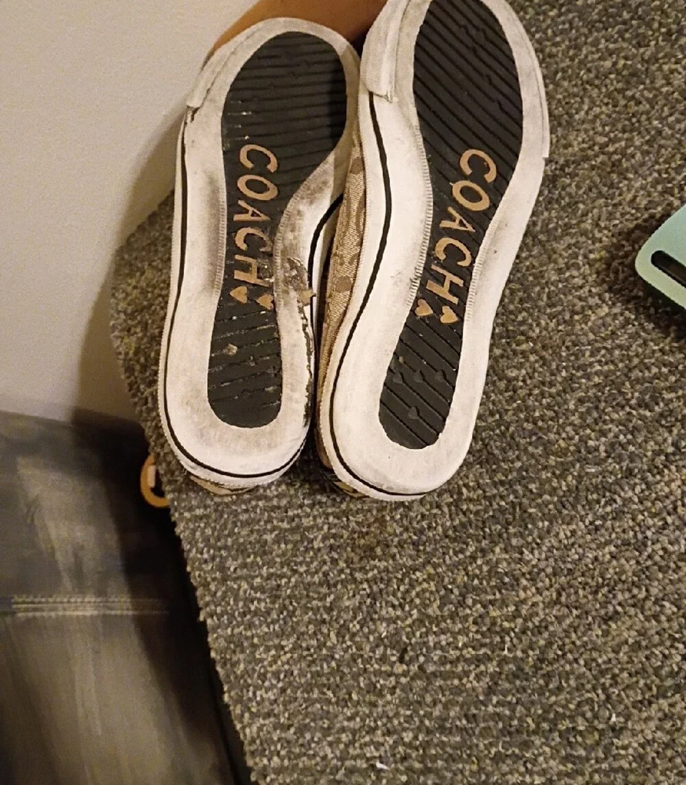 Coach slip sneakers